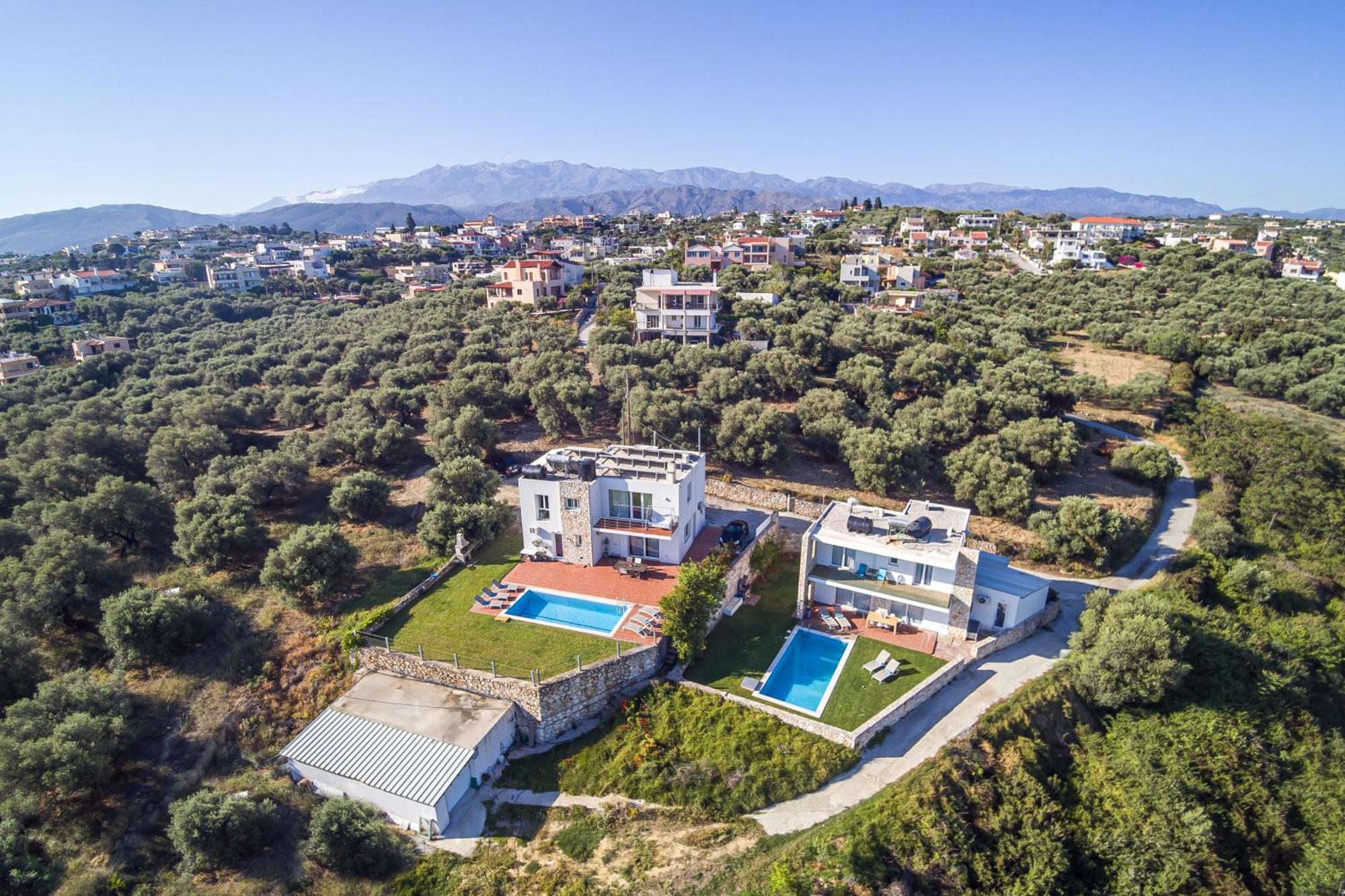 Dimitra Apartment With Private Pool And Sea View -The Ground Floor Of A Two Storey Building Daratsos Екстер'єр фото